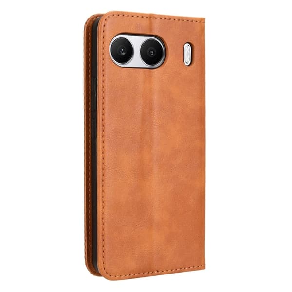 Bofink Vintage OnePlus Nord 4 nahkakotelo - Ruskea Brown