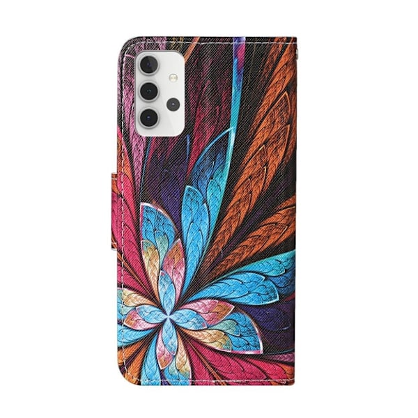 Wonderland Samsung Galaxy A32 Flip etui - Blomst Multicolor