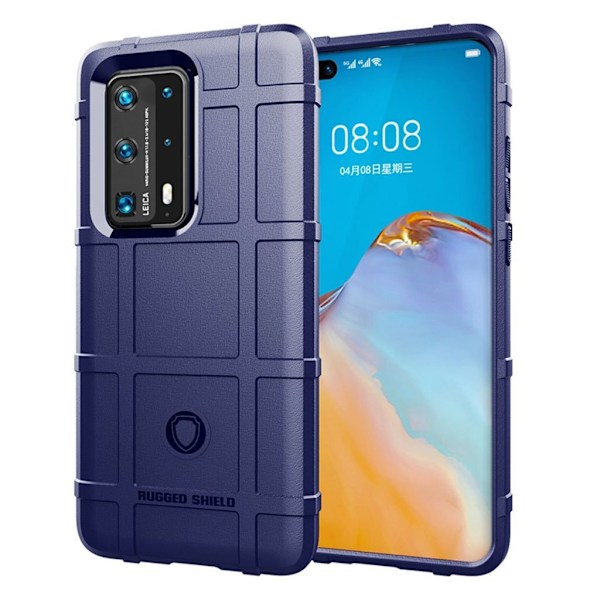 Rugged Shield Huawei P40 Pro Plus deksel - Blå Blue