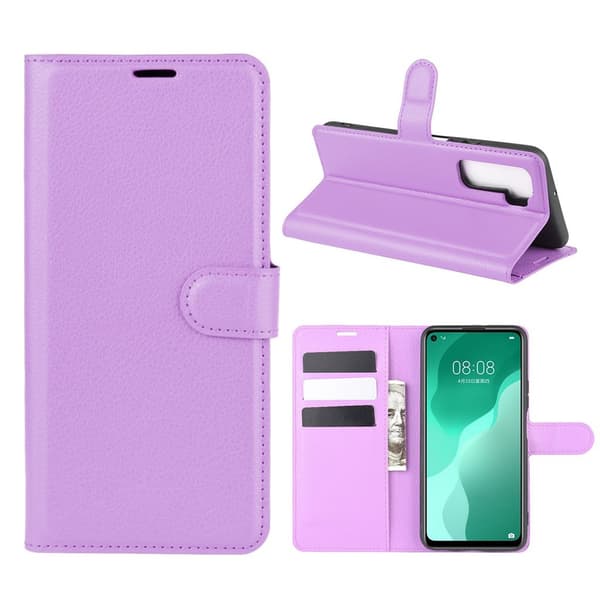 Classic Huawei P40 Lite 5G veske - Lilla Purple