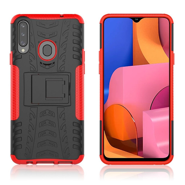 Offroad cover - Samsung Galaxy A20s – Rød Red