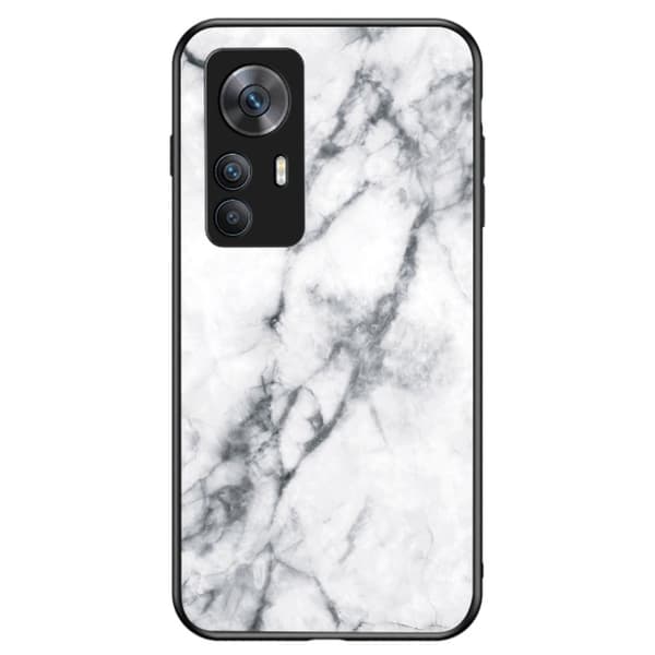 Fantasy Marmor Xiaomi 12T / Xiaomi Redmi K50 Ultra skal - Vit Marmor Vit