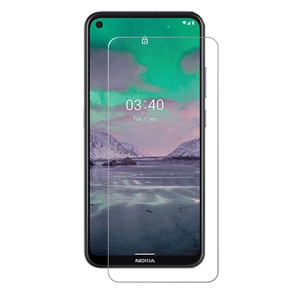 0.3mm hærdet glas skærmbeskytter til Nokia 3.4 Transparent