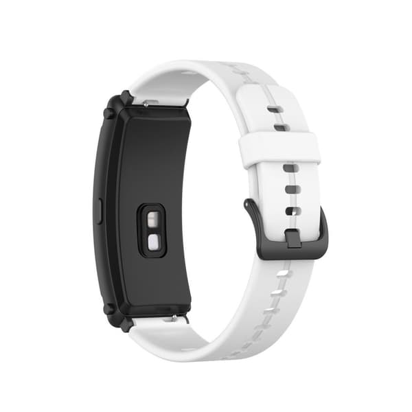 Silikonklokkebånd for Huawei TalkBand B6 / B3 - Hvit White