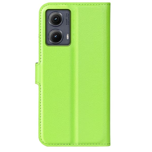 Classic Motorola Edge (2024) flip kuoret - Vihreä Green