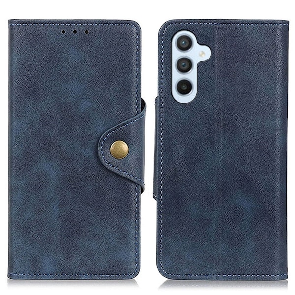 Alpha Samsung Galaxy A54 Läppäkotelo - Sininen Blue