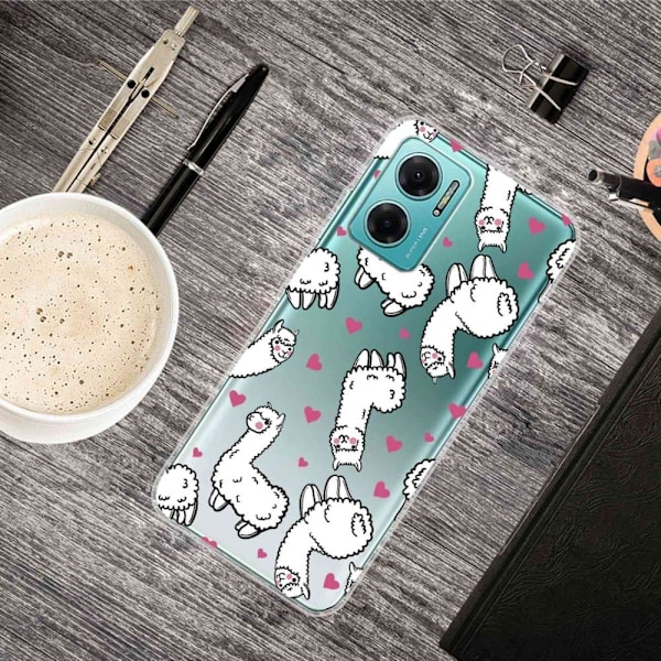 Deco Xiaomi Redmi Note 11E skal - Alpackor Vit