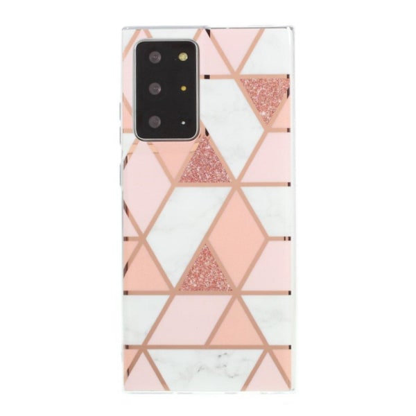 Marble design Samsung Galaxy Note 20 Ultra cover - Pink / Rosagu Pink