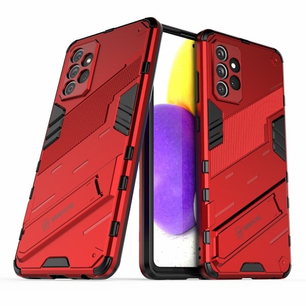 Iskunkestävä hybridikotelo Samsung Galaxy A72 5G - Punainen Red
