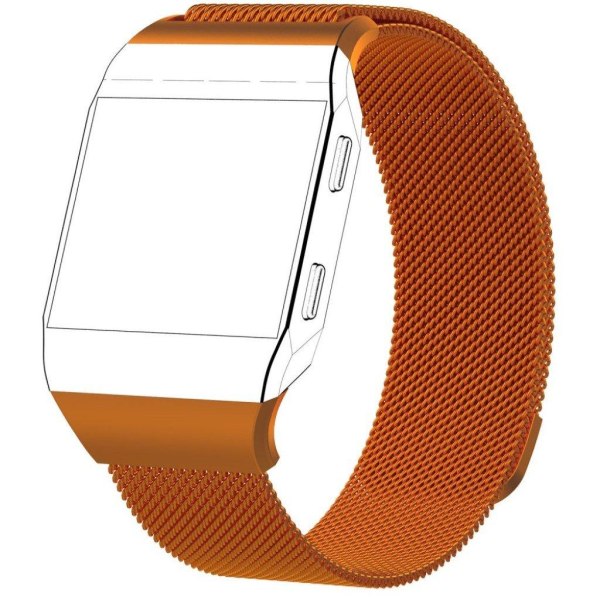 Fitbit Ionic uniikki ranneke koko L - Oranssi Orange