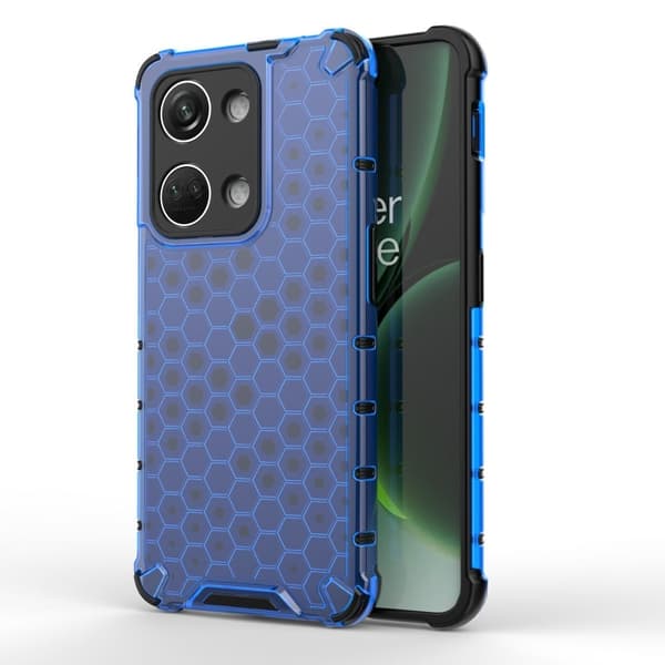 Bofink Honeycomb OnePlus Ace 2V / OnePlus Nord 3 skal - Blå Blå