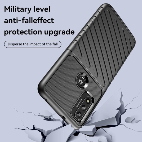 Thunder Motorola Moto G Play (2022) cover - Sort Black