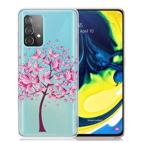 Deco Samsung Galaxy A82 5G skal - Rosa Blomma Rosa