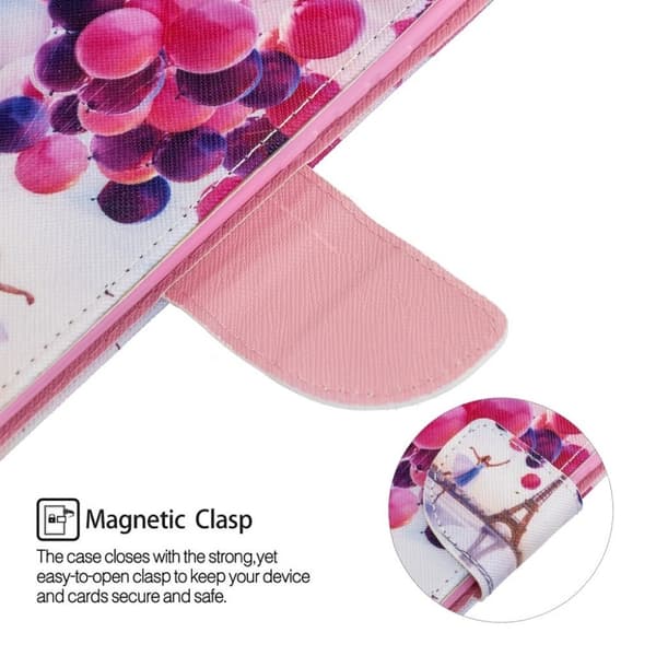 Wonderland Samsung Galaxy A72 5G Flip etui - Balloon Multicolor