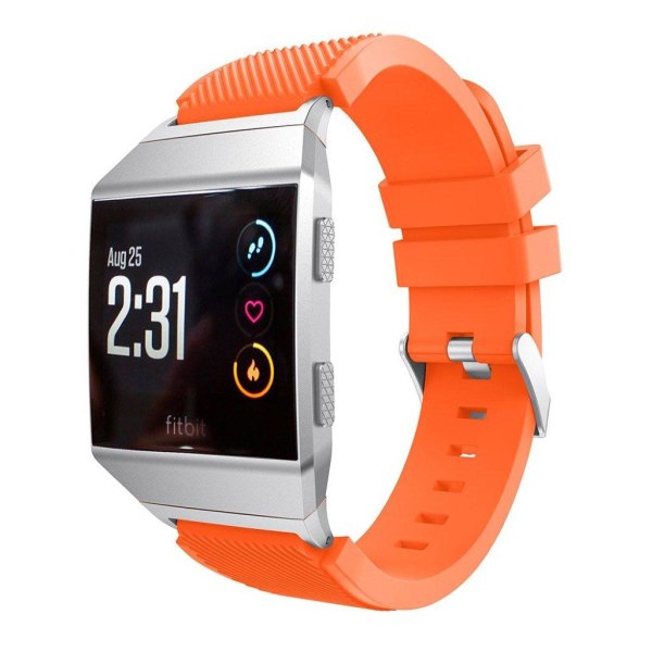 Fitbit Ionic rem med Twill tekstur - Orange Orange