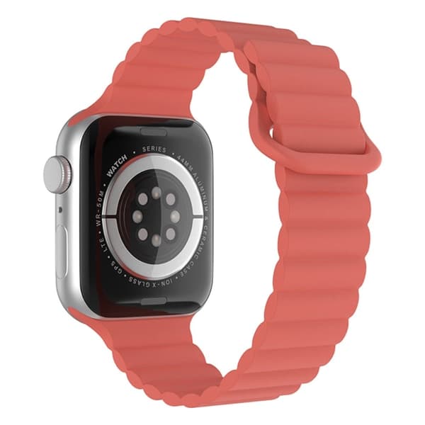 Apple Watch Series 8 (41mm) silikoninen ranneke - Punainen Red
