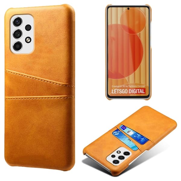 Dual Card Etui Samsung Galaxy A53 5G - Oransje Orange