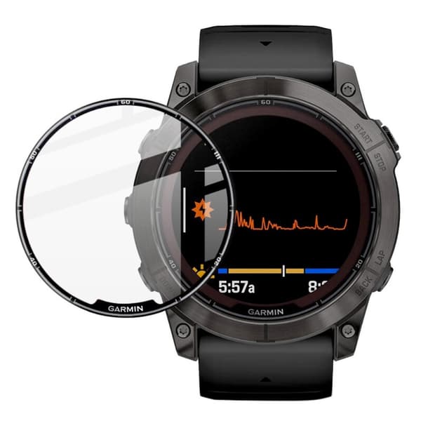 IMAK til Garmin Fenix 7X Pro - Klar Skærmbeskytter Transparent