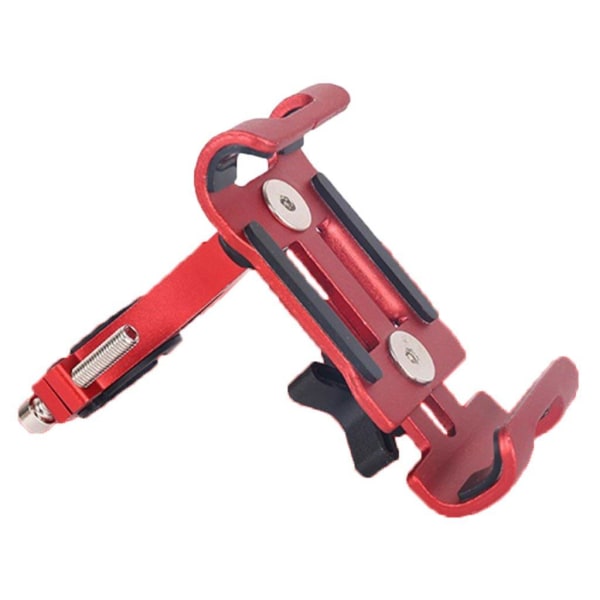 Universal cykelholder til 4,7-6,5 tommer telefon - Rød / Rød Red