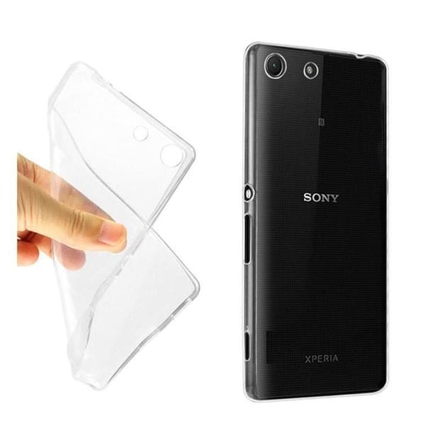Sony Xperia M5 Transparent Plast Cover (Blødt) Transparent