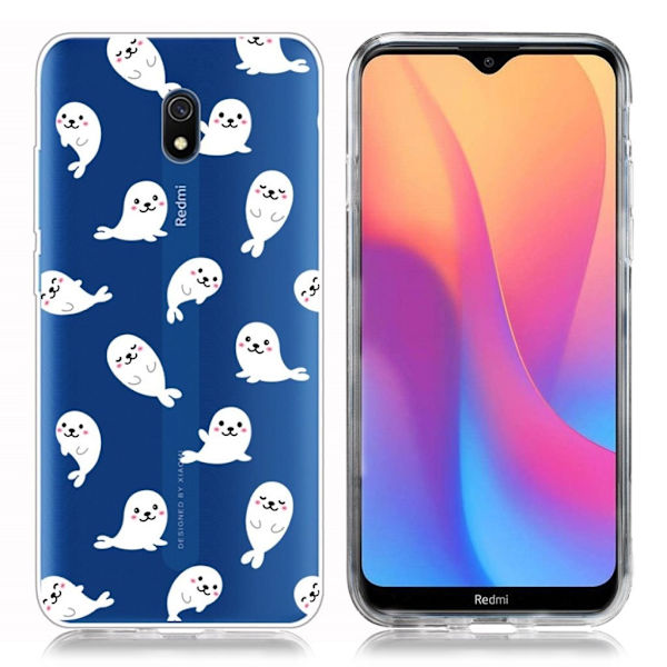 Deco Xiaomi Redmi 8A deksel - Seal White