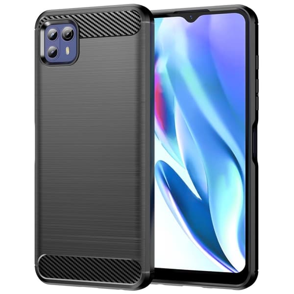Carbon Flex Suojakotelo Motorola Moto G50 5G - Musta Black