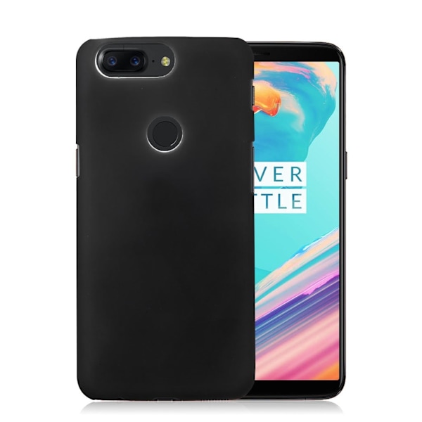 OnePlus 5T Modernt plast skal - Svart Svart
