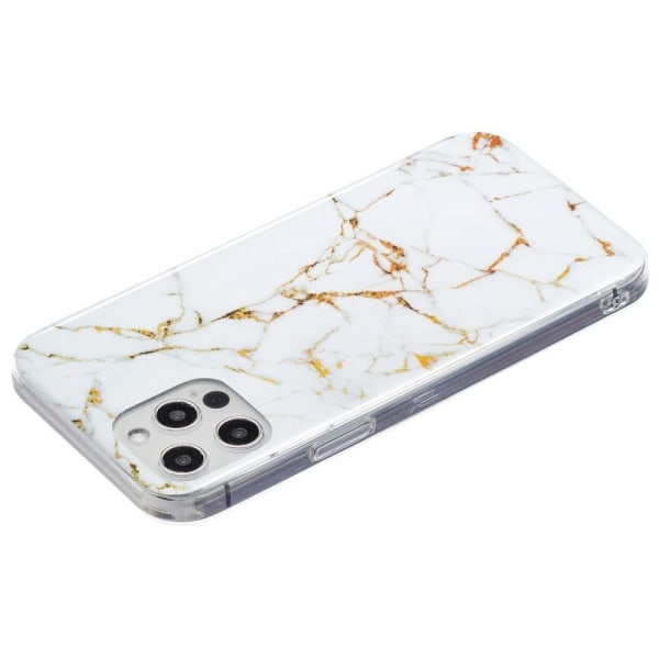 Marmor etui til iPhone 12 Pro Max - Hvid White