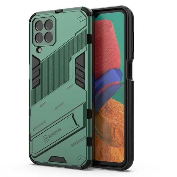 Iskunkestävä hybridikotelo Samsung Galaxy M33 5G - Vihreä Green
