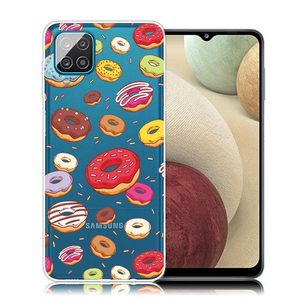 Deco Samsung Galaxy A12 5G kotelot - Donitsi Multicolor