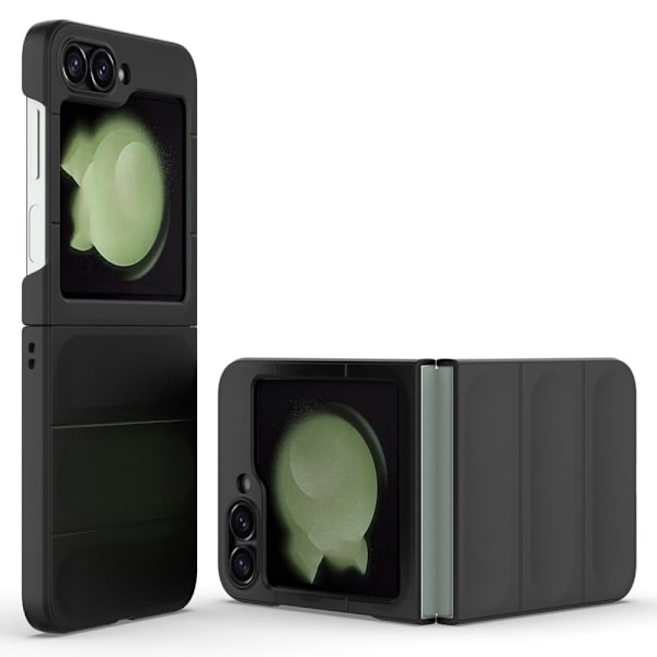 Blødt grebsformet Samsung Galaxy Z Flip6 cover - Sort Black