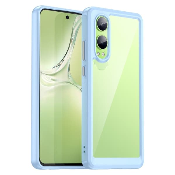 OnePlus Nord CE4 Lite / Oppo K12x smart akryldeksel - Blå Blue