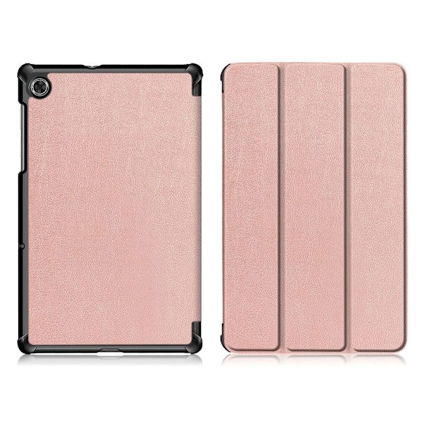 Lenovo Tab M10 HD Gen 2 tri-fold læder flip case - Lyserød Pink