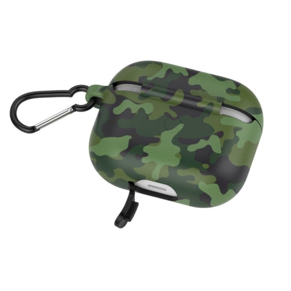 AirPods 3 colorful silicone pattern case - Camouflage Green Green