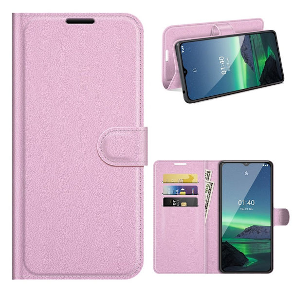 Classic Nokia 1.4 fodral - Rosa Rosa