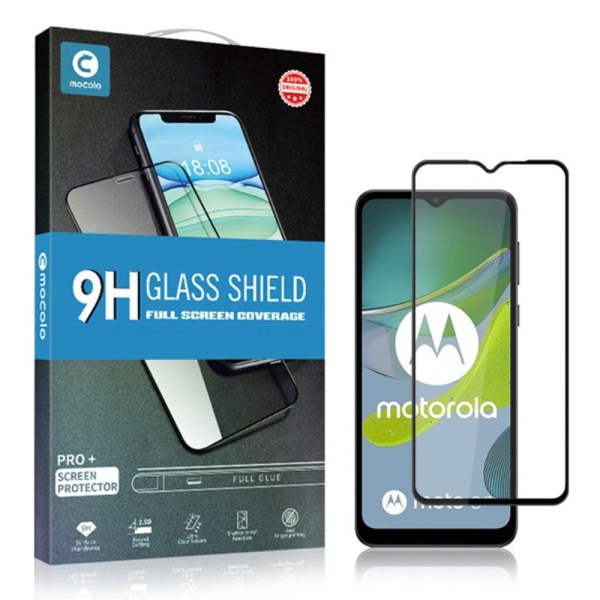 MOCOLO HD skærmbeskytter i hærdet glas til Motorola Moto E13 - S Transparent
