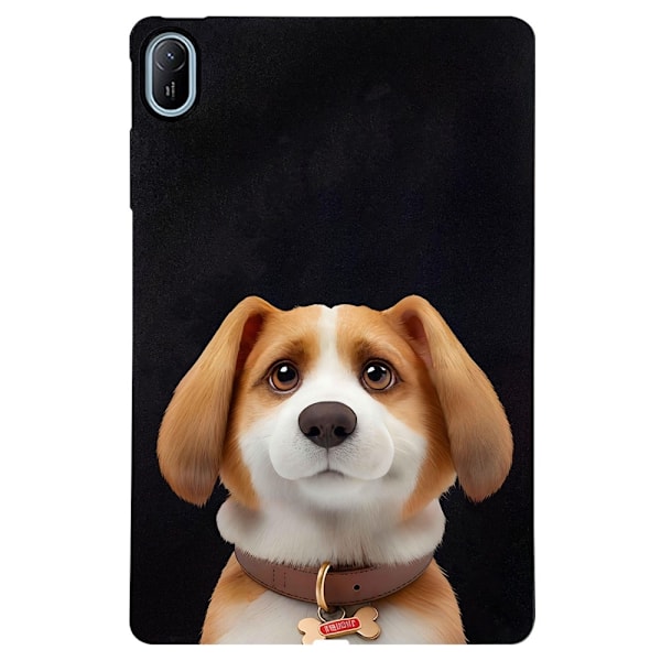 Huawei MatePad SE 11 Case Pattern Printing Slim Joustava tabletti suojakansi - Harrier-Beagle Brown