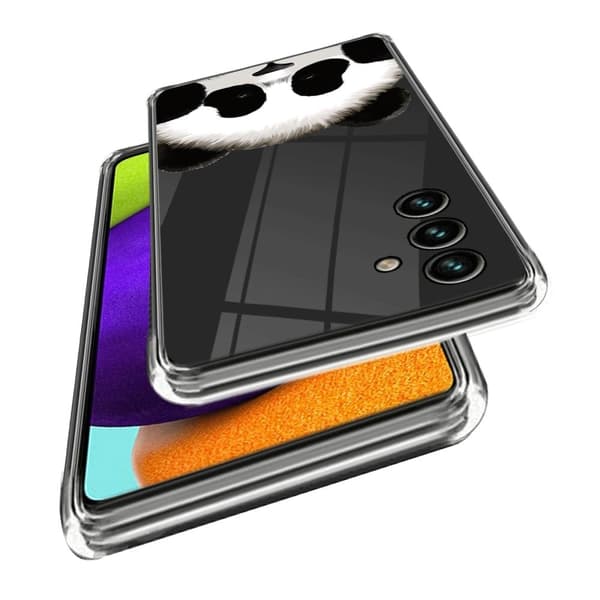Deco Samsung Galaxy S24 Ultra kotelot - Pitsi Kukka Black