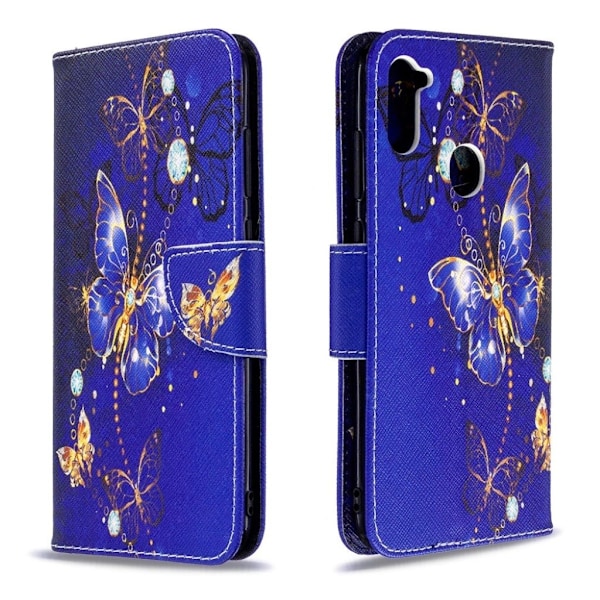 Wonderland Samsung Galaxy A11 / Samsung Galaxy M11 fodral -Blå Blå