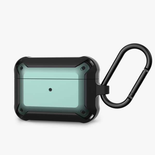 Airpods Pro hybrid-etui - Grøn / Sort Green
