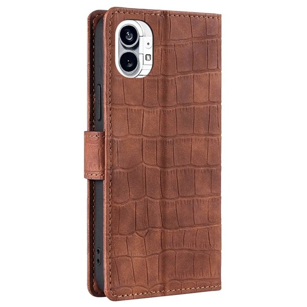 Croco Nothing Phone (1) skal - Brun Brun