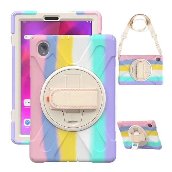 Lenovo Tab M10 FHD Plus hybrid silikoneetui - Multifarvet Multicolor
