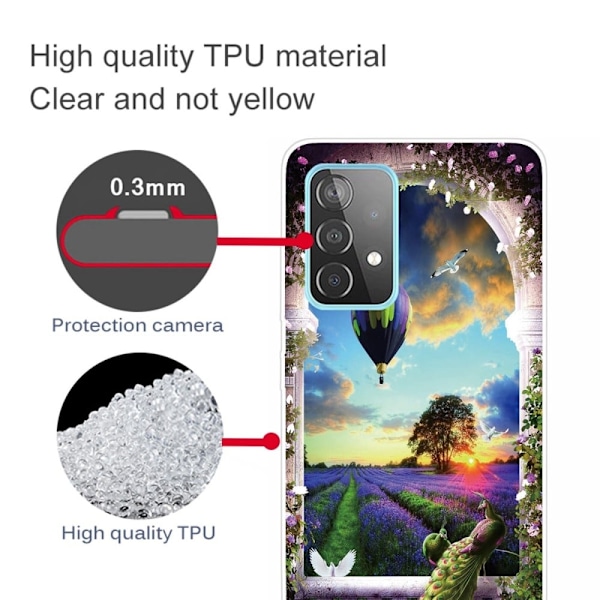 Deco Samsung Galaxy A23 cover - Flerfarvet Multicolor