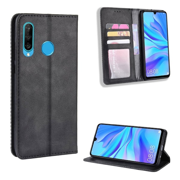Bofink Vintage Honor 20 Lite etui - Sort Black