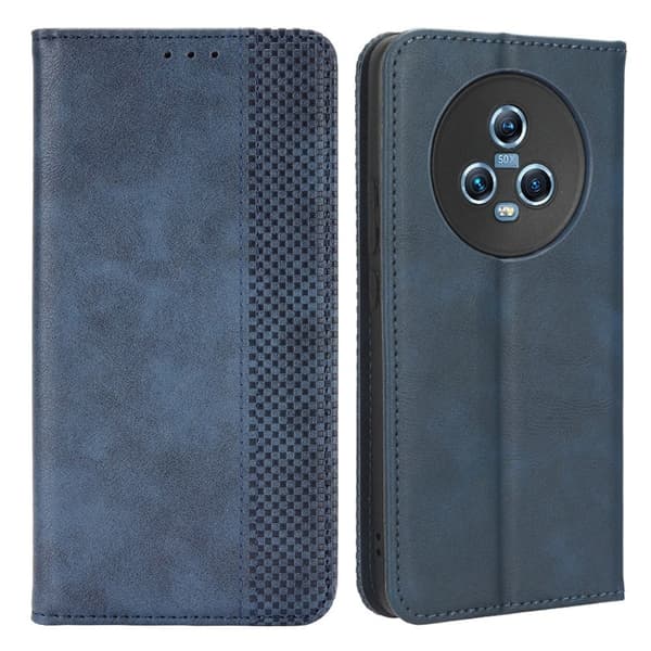 Bofink Vintage Honor Magic5 Læder Etui - Blå Blue