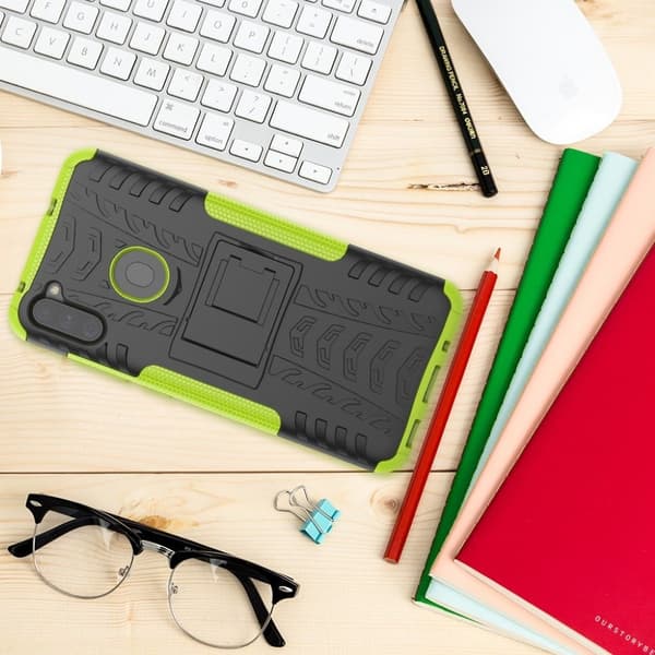 Offroad Samsung Galaxy M11 / Samsung Galaxy A11 deksel - Grønn Green