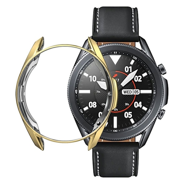Samsung Galaxy Watch 3 (45mm) holdbar bumper - guld Gold