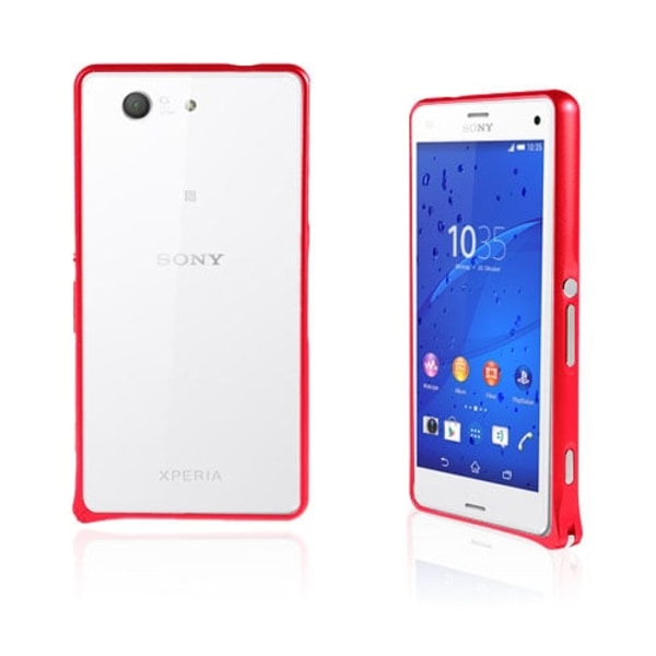 Remes Sony Xperia Z3 Compact Metalli Suojus - Punainen Red