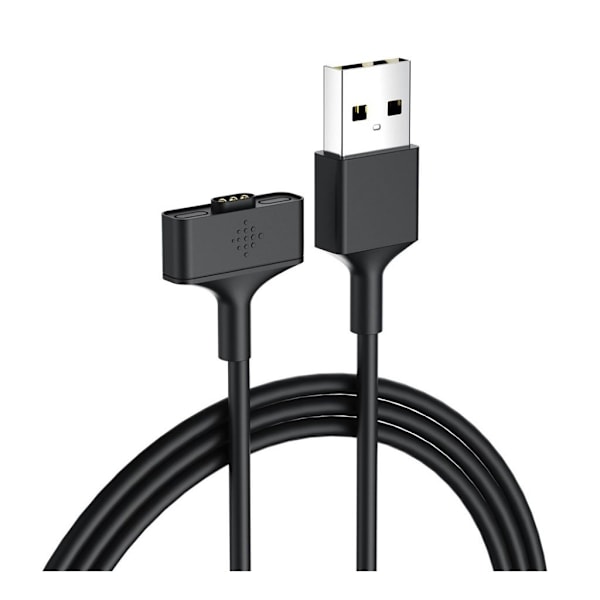 Fitbit Ionic mallin älykellolle USB latauskaapeli Black