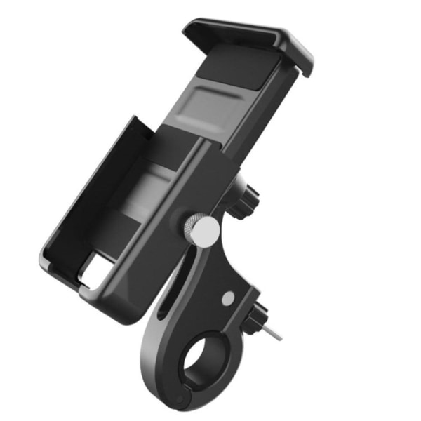 Universal QX-21 aluminum bicycle handlebar phone mount - Black Black